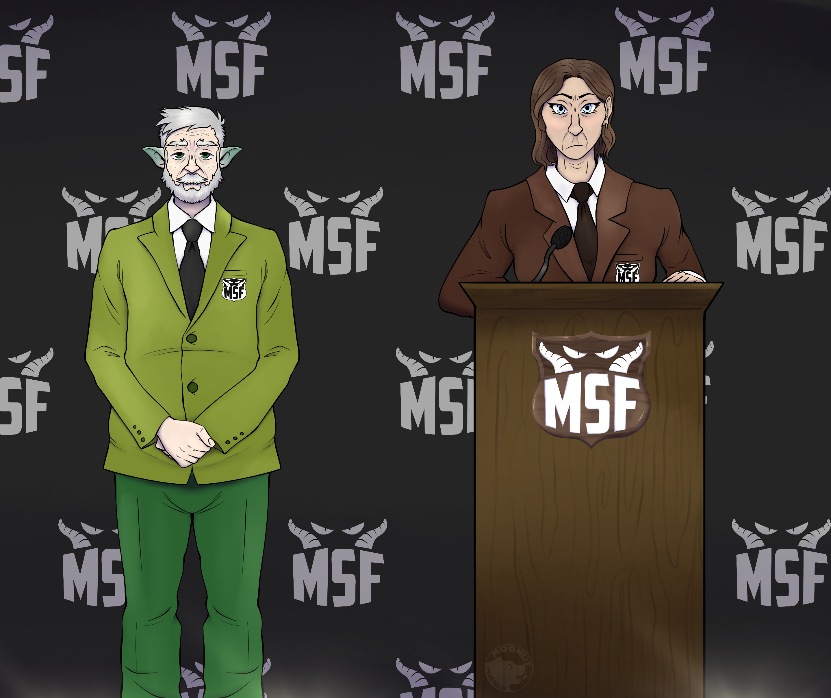 New Commissioner Podium